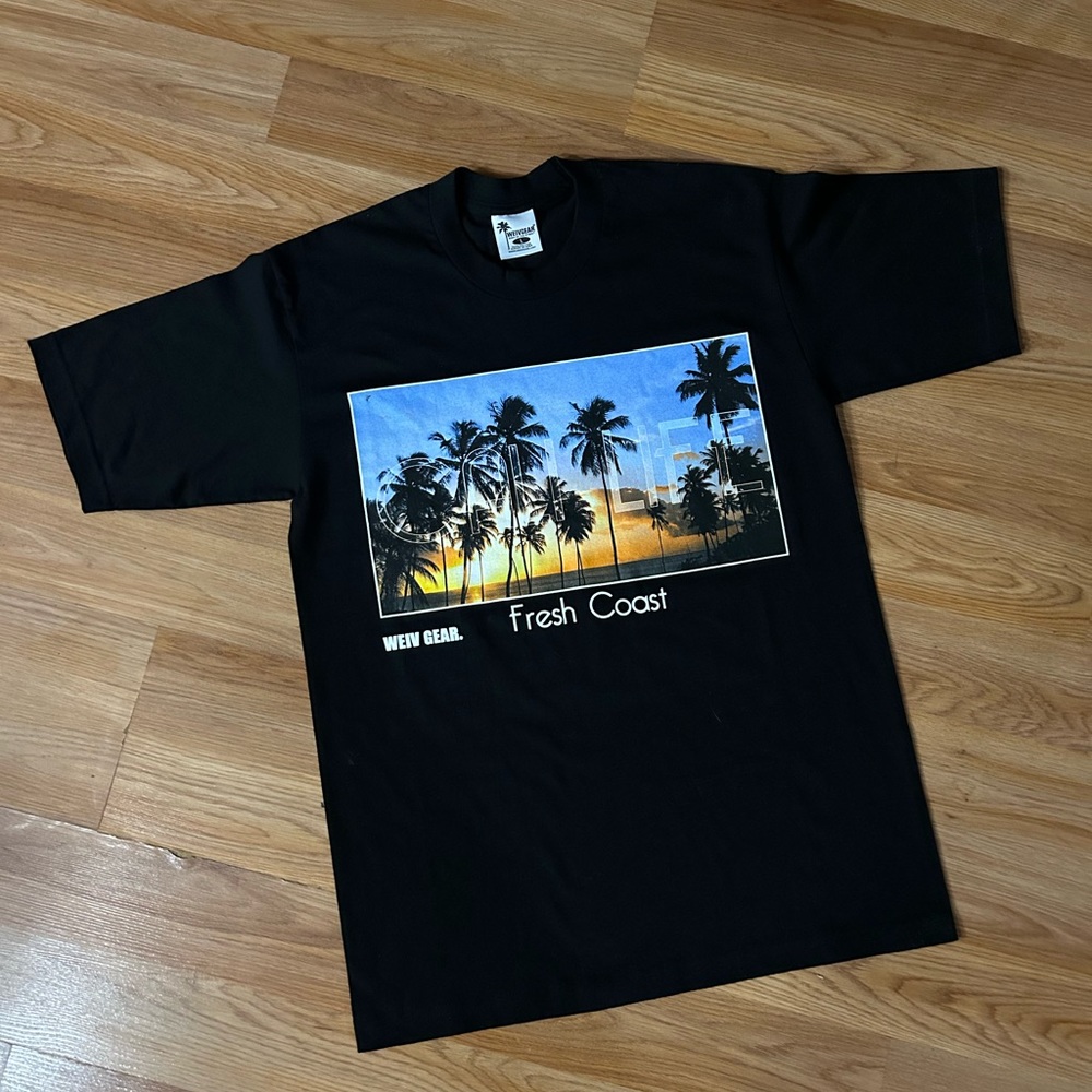 WEIV Gear Los Angeles brand Mens Large tshirt Cali Life Fresh Coast